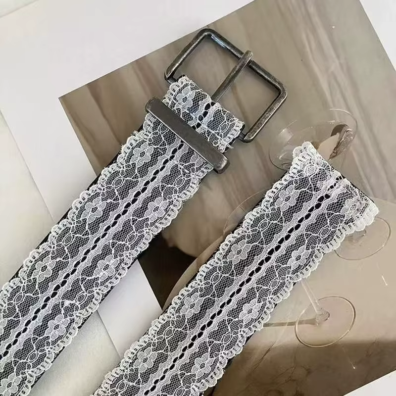 Ceinture de taille en dentelle pour femmes
