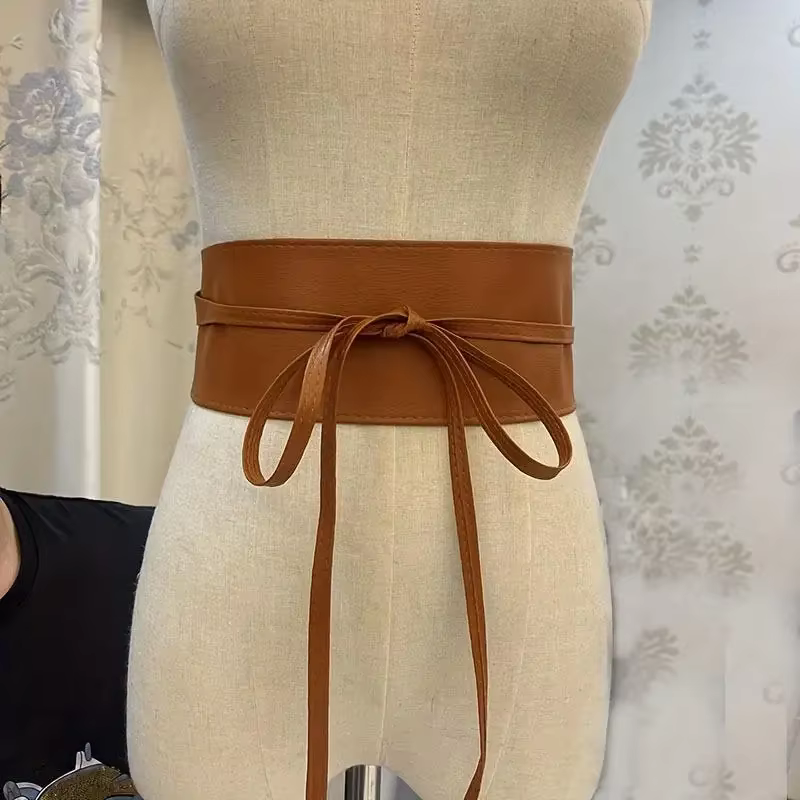 Ceinture Boho en Faux cuir pour femmes