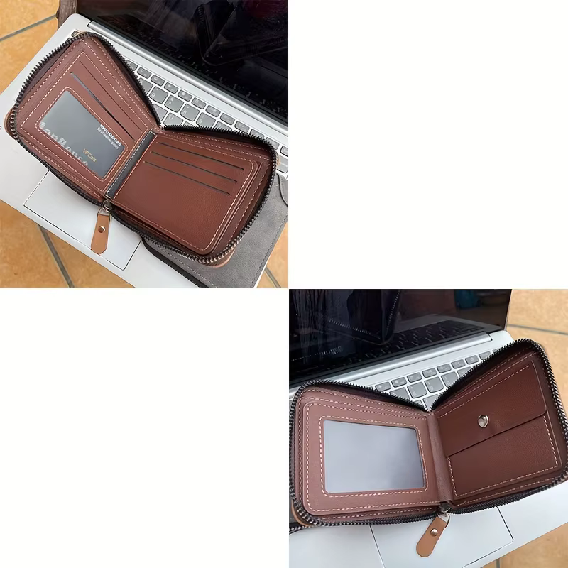 Portefeuille pour homme personnalisé avec photo