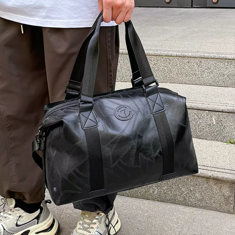 Sac de voyage vintage en cuir pour usage quotidien