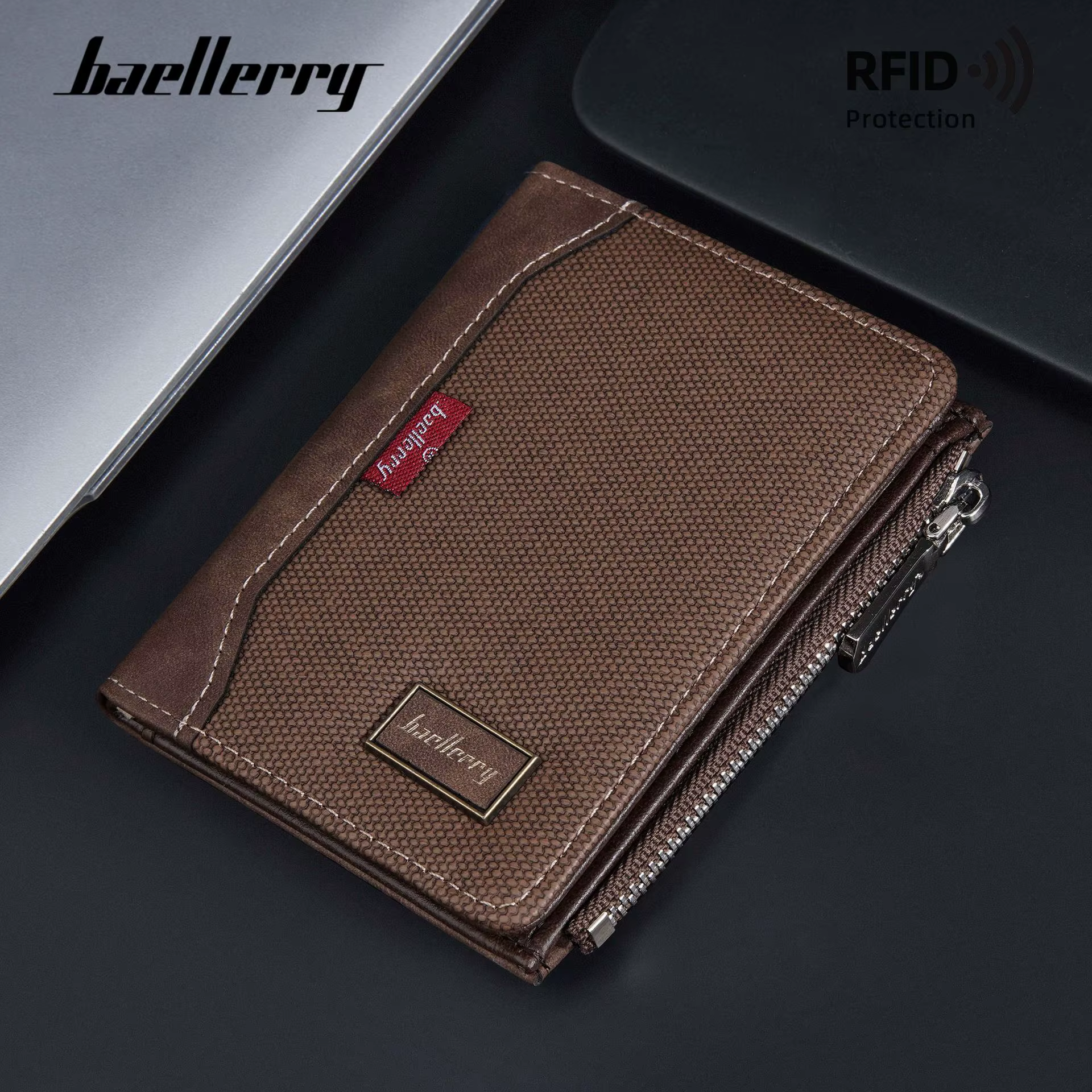 Portefeuille homme Baellerry avec blocage RFID