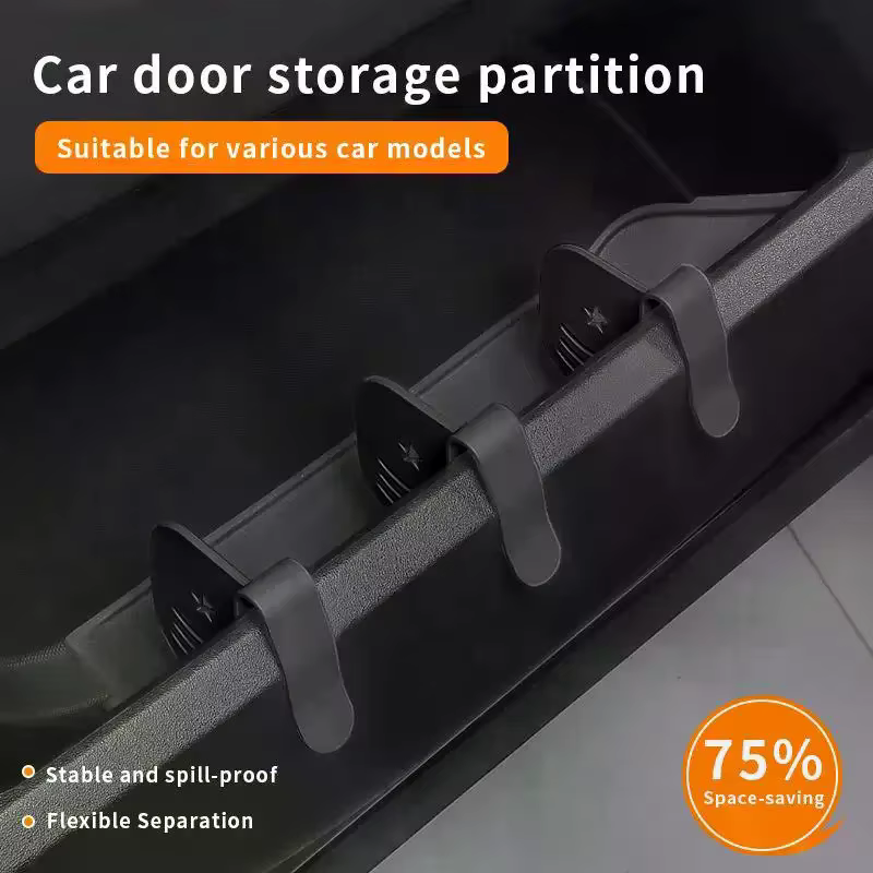 Panneau de séparation de porte de voiture universel, 2 ou 4 pièces, organisateur de rangement pour fentes de porte, pour un accès facile et des intérieurs de voiture bien entretenus