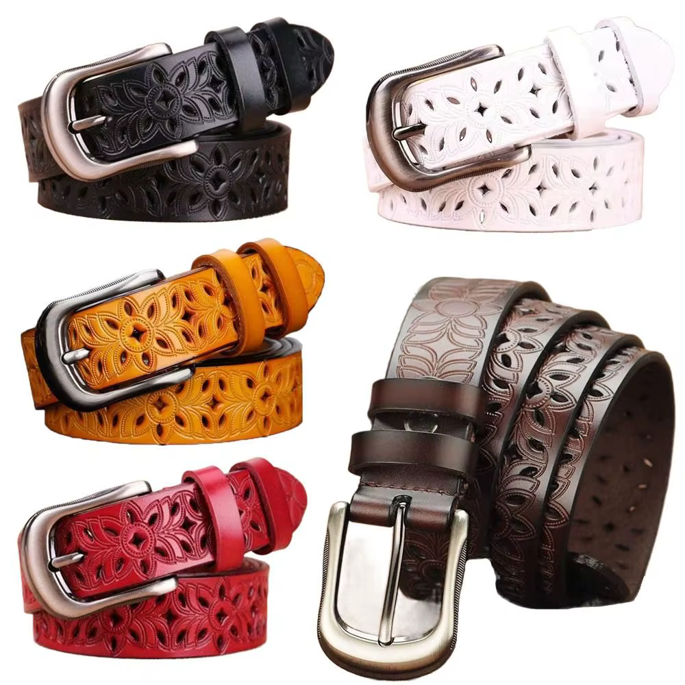 Ceintures en cuir pour femmes