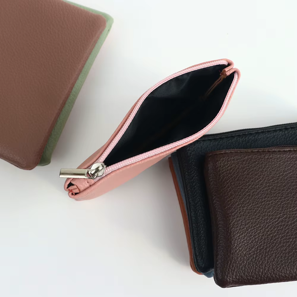 Portefeuille en cuir PU personnalisé