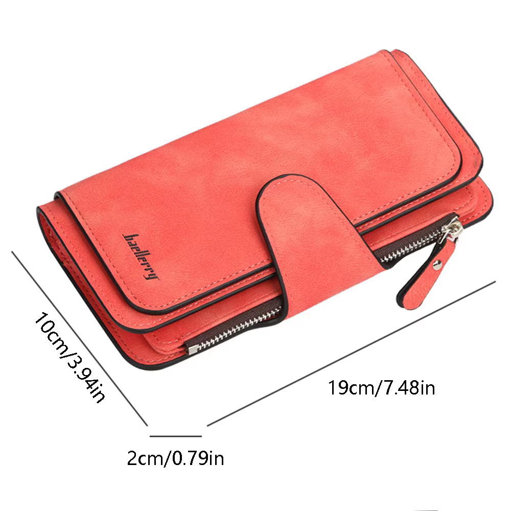 Portefeuille long pour femme élégant et tendance
