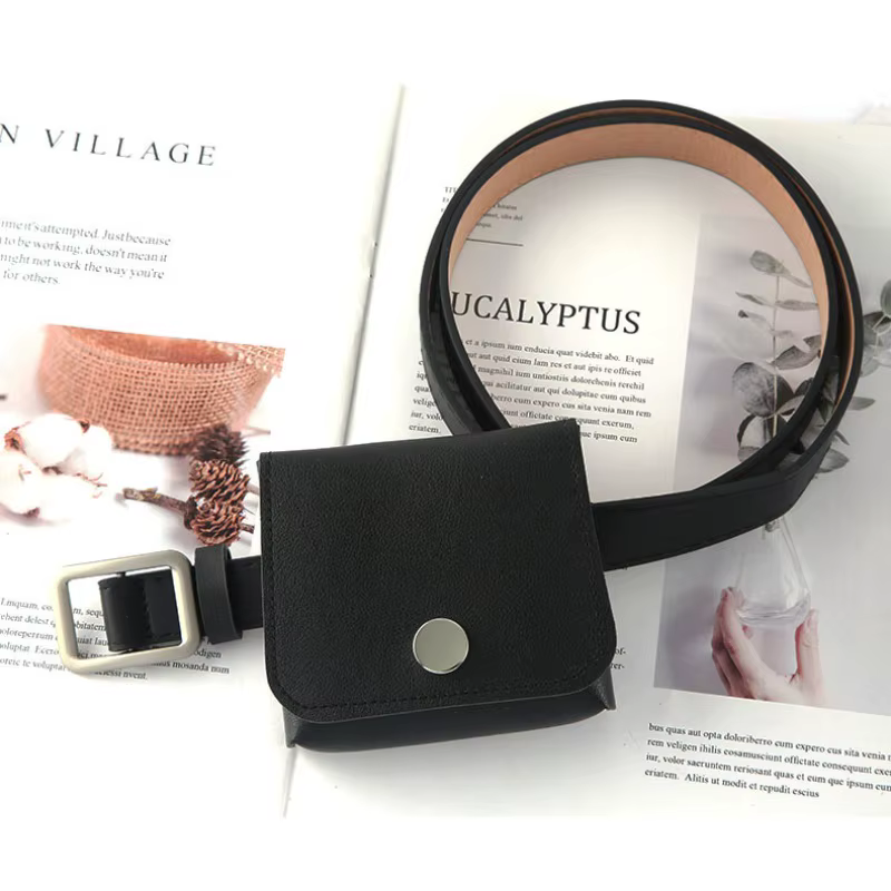 Ceinture en cuir tendance pour femme
