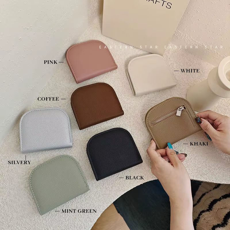 Mini portefeuille femmes mode sac à main femme court