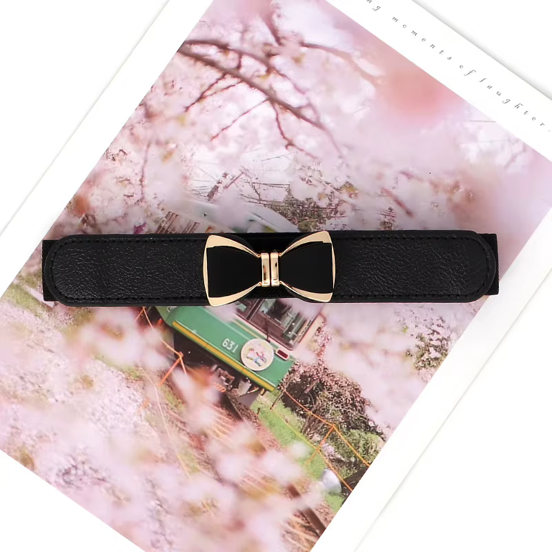 Ceinture à nœud 3D minimaliste de style français