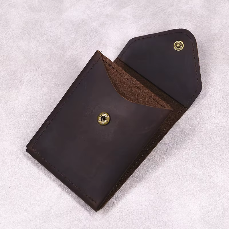 Portefeuille en cuir véritable 100% pour hommes