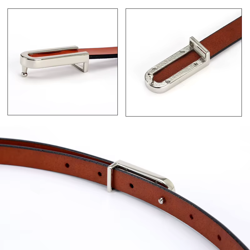 Ceinture audibelt fine pour femme avec jupe