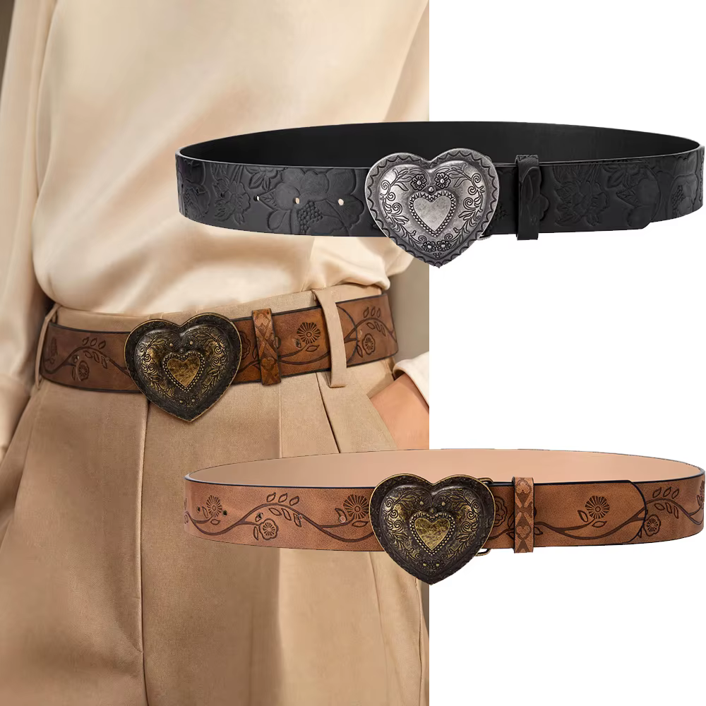 Ceinture unisexe de haute qualité avec boucle lisse