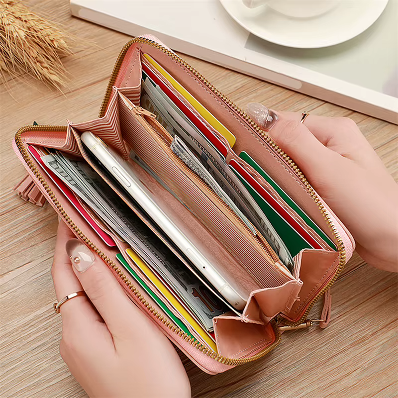 Portefeuilles longs de luxe pour femmes