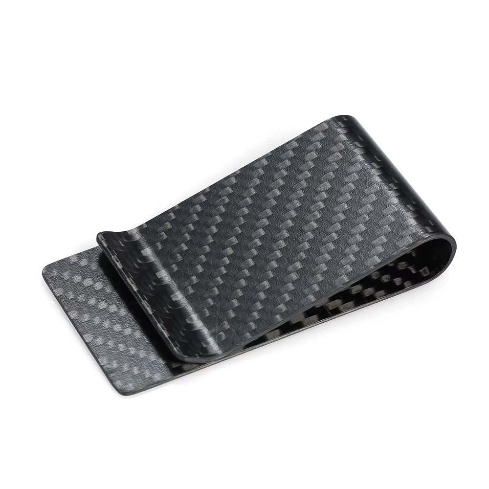 Portefeuille noir en Fiber de carbone
