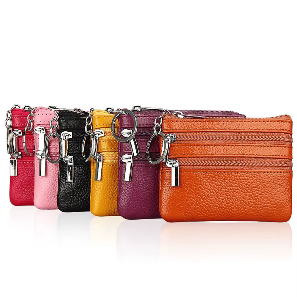 Porte-monnaie en cuir PU pour hommes