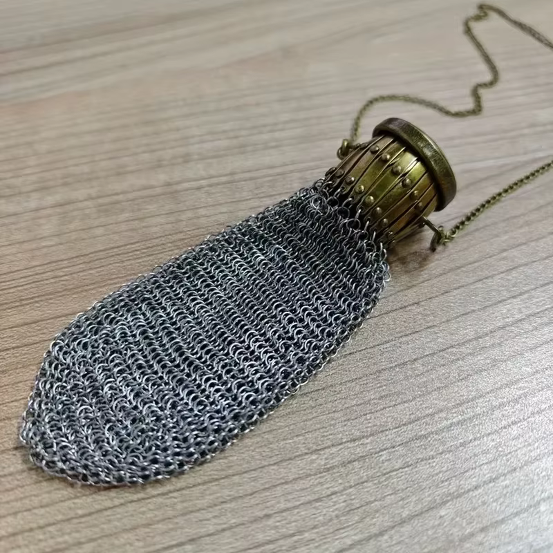 1 pièce, mini porte-monnaie double vintage fait main
