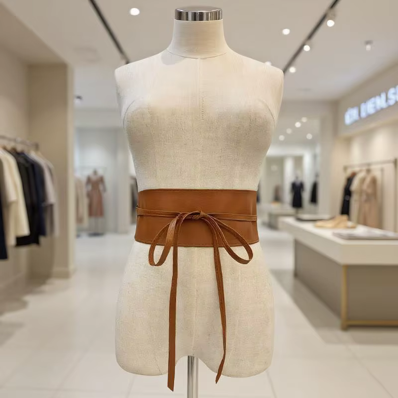 Ceinture Boho en Faux cuir pour femmes