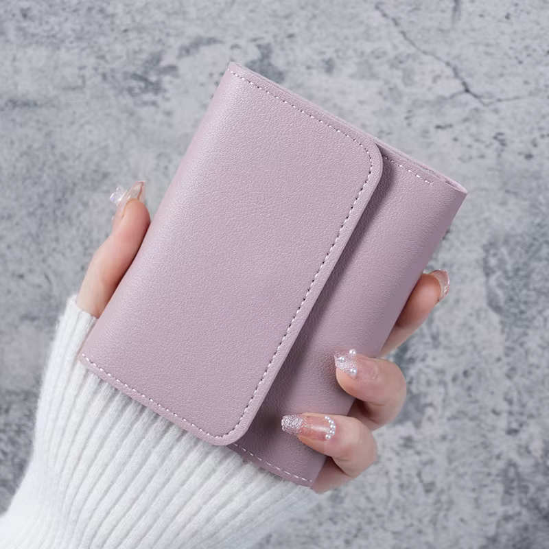 Portefeuille court tendance pour femmes