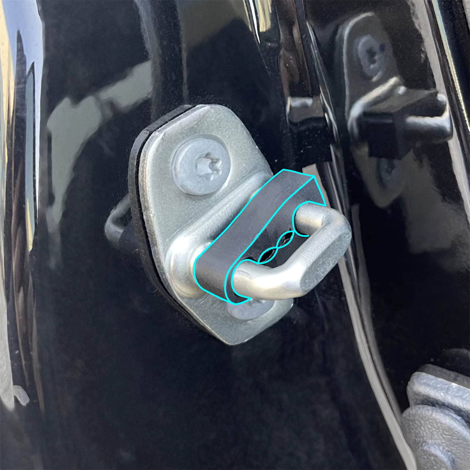 Amortisseur de tampon de serrure de porte, pour citroën C3 C4 C5 DS3 DS4 DS5 Picasso Berlingo, isolation pour sourds, bouchon de joint de bruit