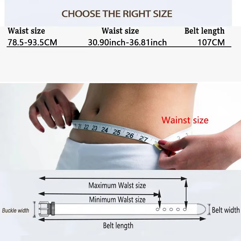 Ceinture de taille de luxe pour femme