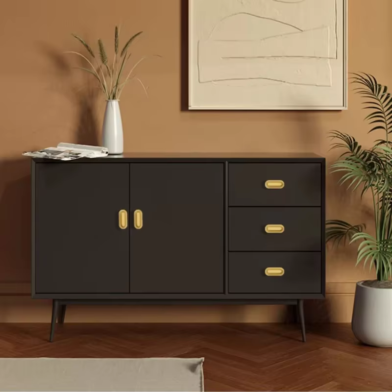 Poignée de porte d'armoire moderne Simple en laiton, tiroir de cuisine, nouvelle lumière de luxe en or, poignées de meubles de garde-robe, décoration de la maison