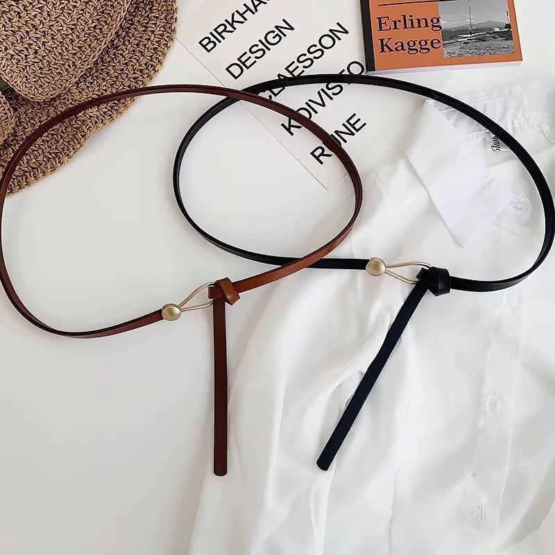 Ceinture nouée coréenne pour femmes
