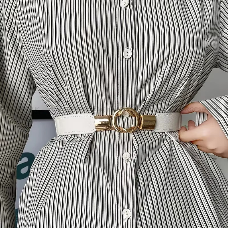 Ceinture élastique fine pour femme
