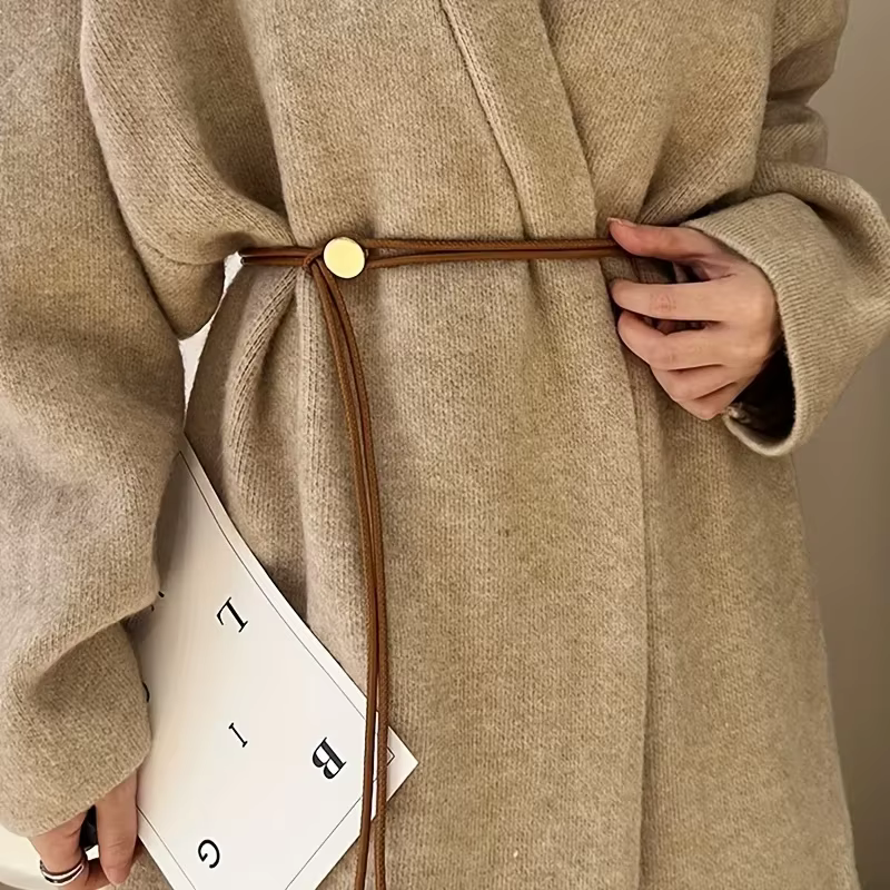Ceinture réglable pour femmes, fermeture à boucle Non amovible, ceinture pour occasions quotidiennes et spéciales pour robes, chemises, accessoire de mode