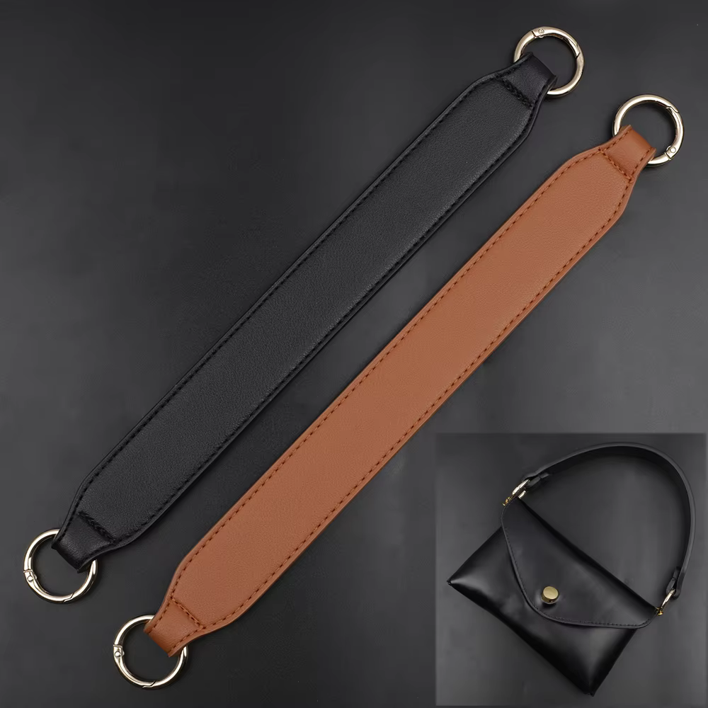 34CM sac bandoulière large sangle poignée ceinture bande femmes sac à main en cuir PU