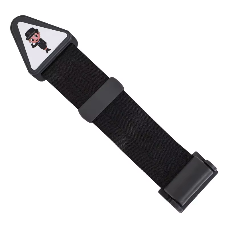 Ajusteur de ceinture de sécurité pour enfant 30x6 cm, universel, pour siège auto bébé, sangle de correction de ceinture de sécurité avec boucle