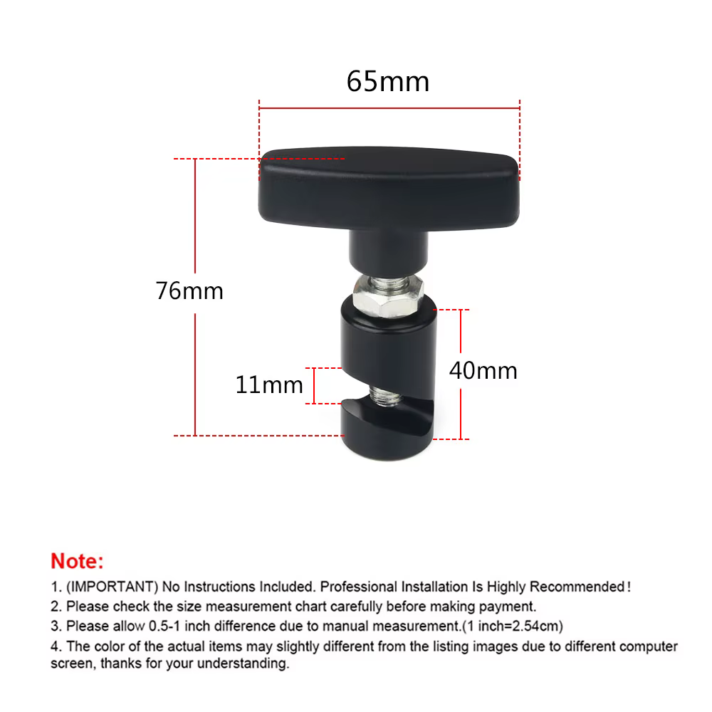 Support de capot de voiture, pince antidérapante universelle, outil de fixation de sécurité pour vérin à gaz, couvercle de moteur à pression d'air, outil de tige de Support de levage