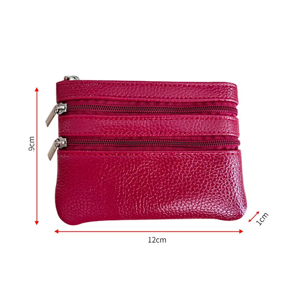 Porte-monnaie en cuir PU pour hommes
