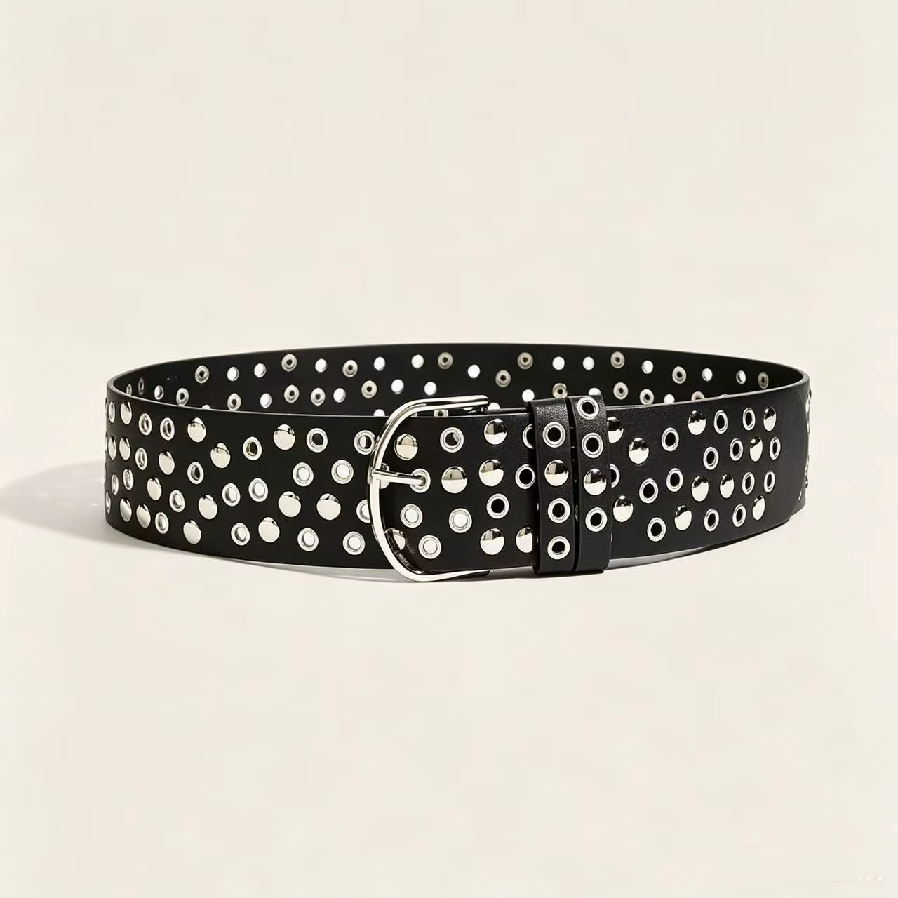 Ceinture Rivet Punk pour Hommes et Femmes