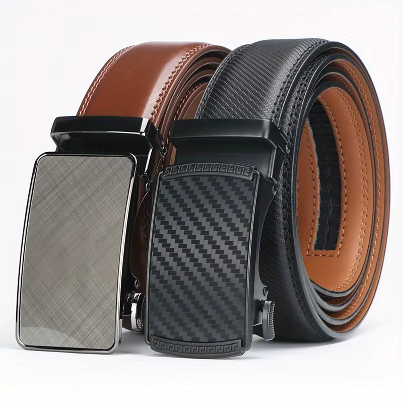Ceintures pour hommes en cuir véritable