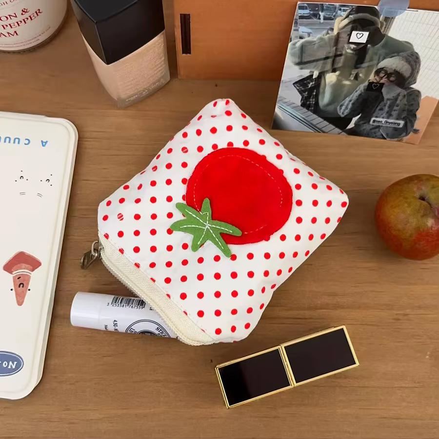 Porte-monnaie Style tomate