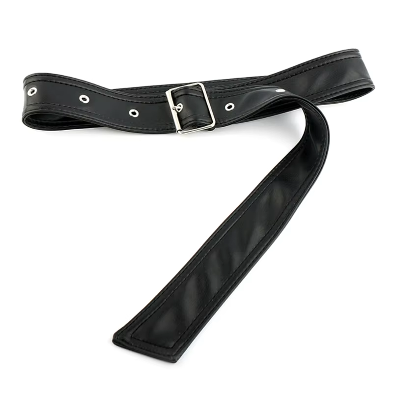 Ceinture de manteau en PU pour hommes et femmes