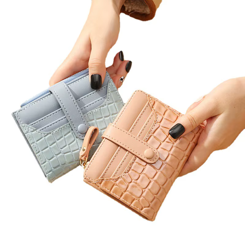 Femmes court portefeuille petite mode marque de luxe en cuir sac à main dames carte sac pour pochette femme sac