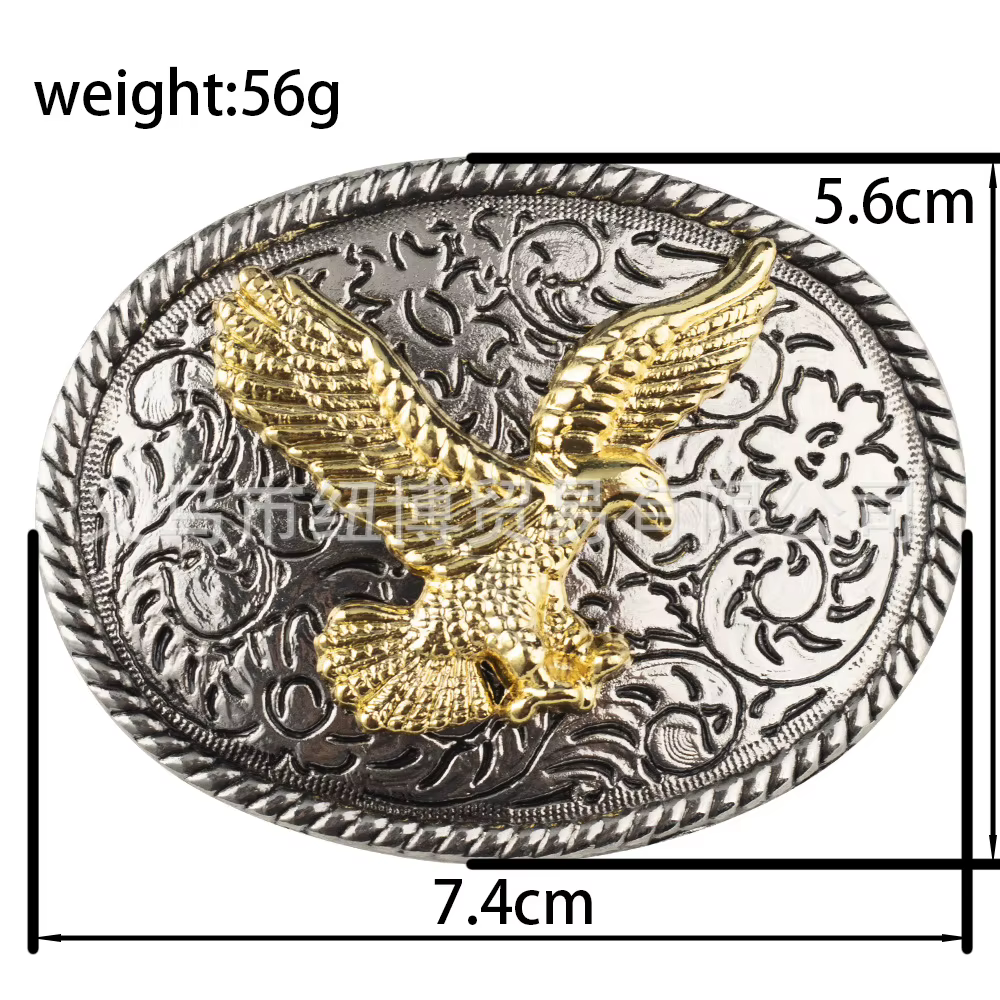 Ceinture Golden Eagle avec motifs rétro