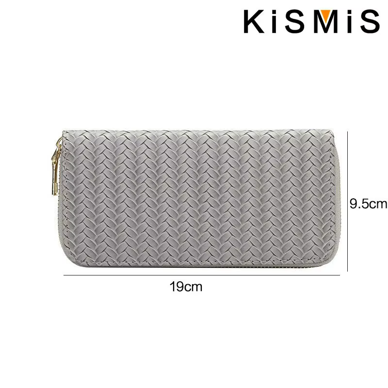 Portefeuille en cuir PU pour femme