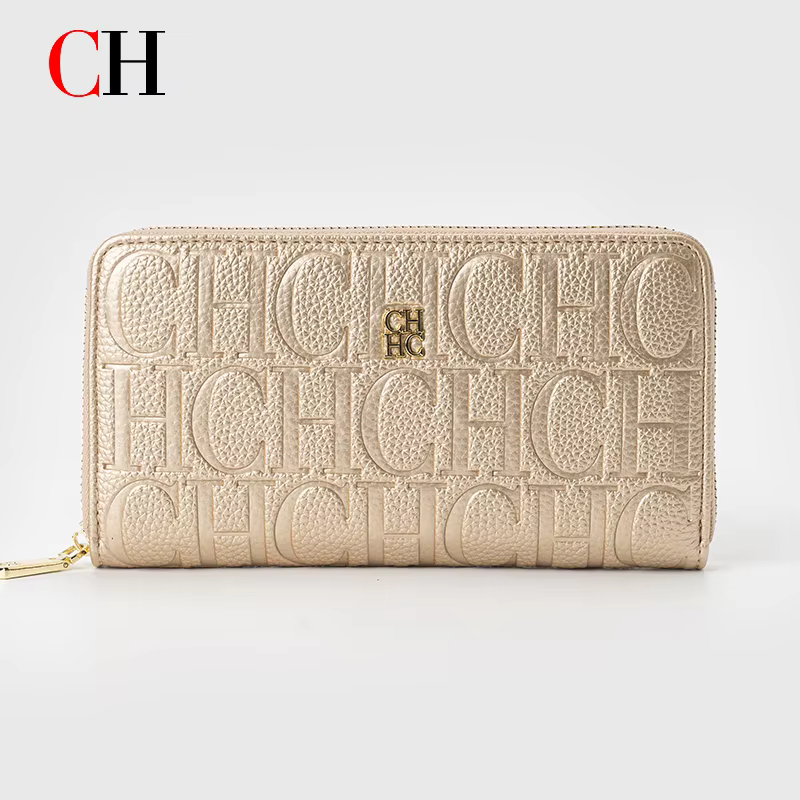 Portefeuille long CH Designer pour femme