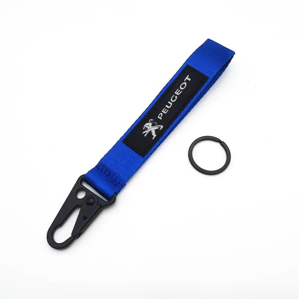 Porte-clés emblème de voiture pour Peugeot 206 307 308 3008 207 208 407 408 508 2008 5008