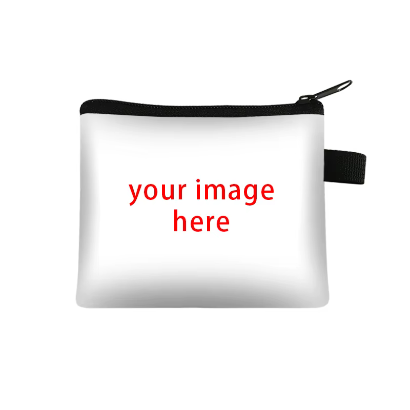 Porte-monnaie personnalisable avec votre logo/image/nom