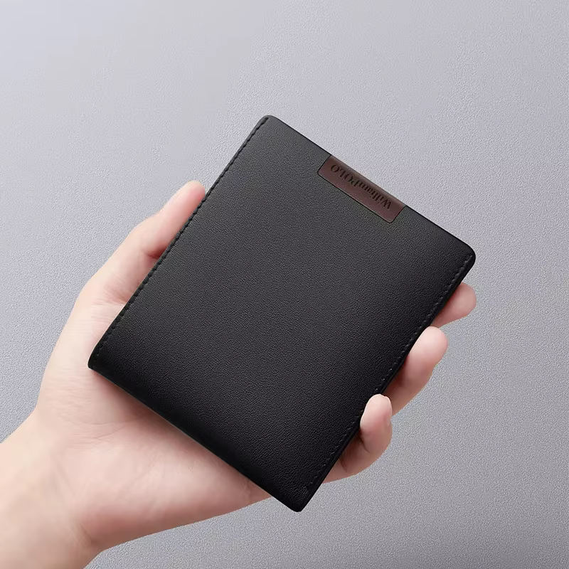 Portefeuille en cuir pour hommes