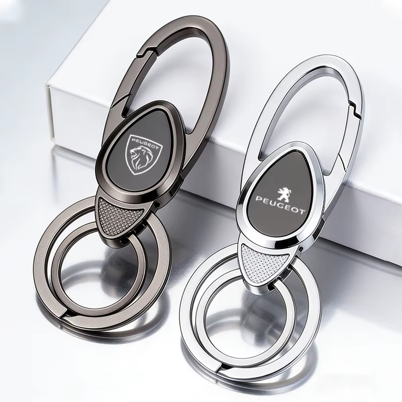 Porte-clés en alliage de zinc pour voiture