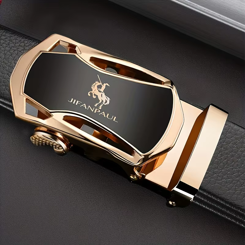 JIFANAUL hommes célèbre marque ceinture de haute qualité en cuir