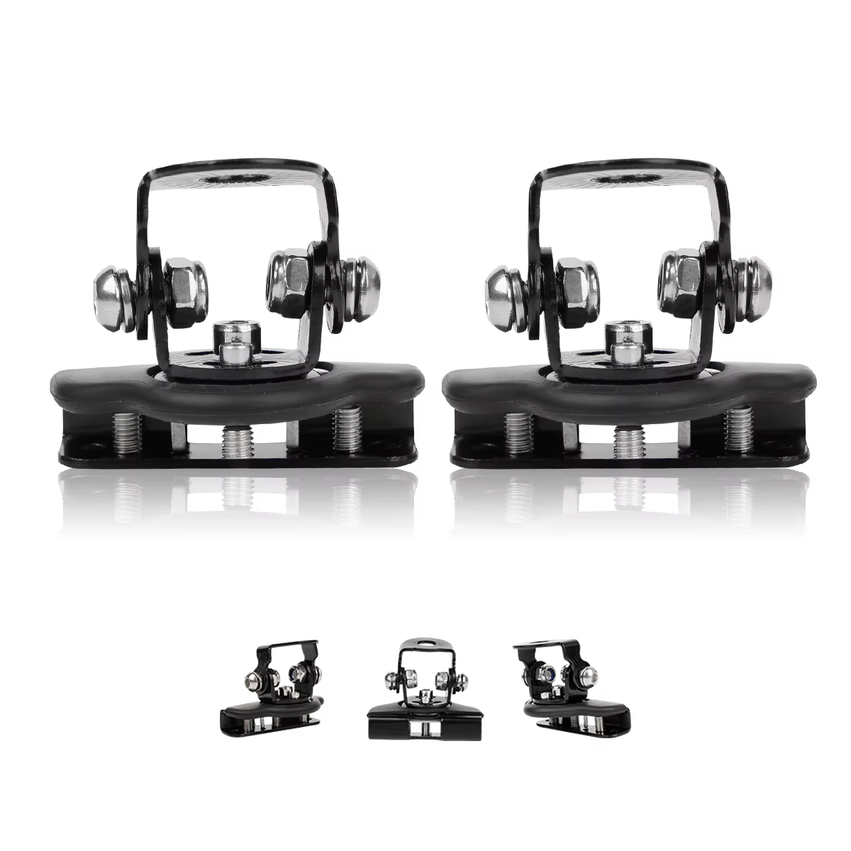 Support de montage de lampe de travail LED, support à pince pour tout-terrain SUV ATV 4WD universel 4x4, accessoires automobiles, support de projecteur