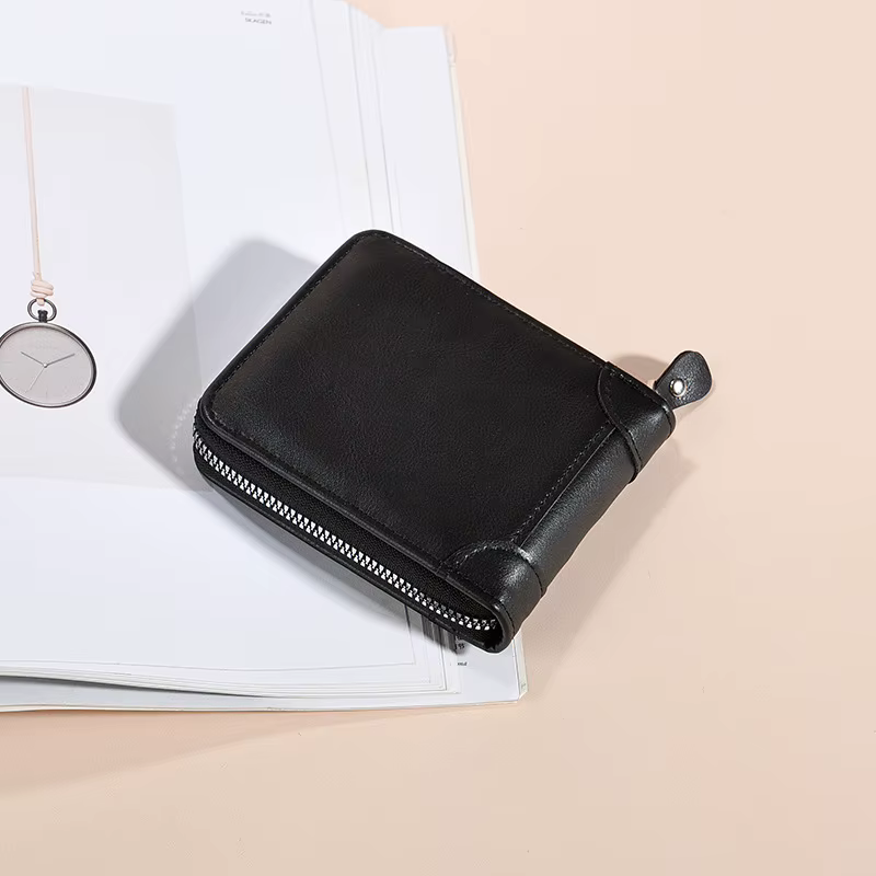 Portefeuille Vintage en cuir PU pour hommes
