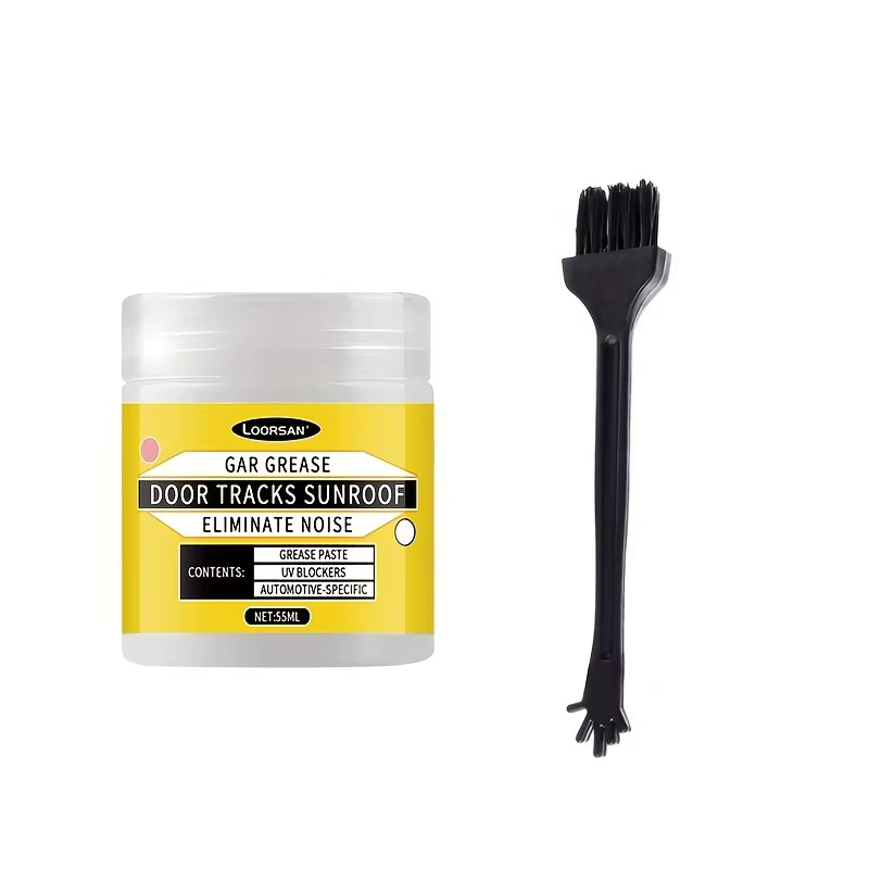 Pâte lubrifiante pour intérieur de voiture haute performance : graisse blanche non collante pour rails de porte/tours de soleil/charnières et chaînes de vélo