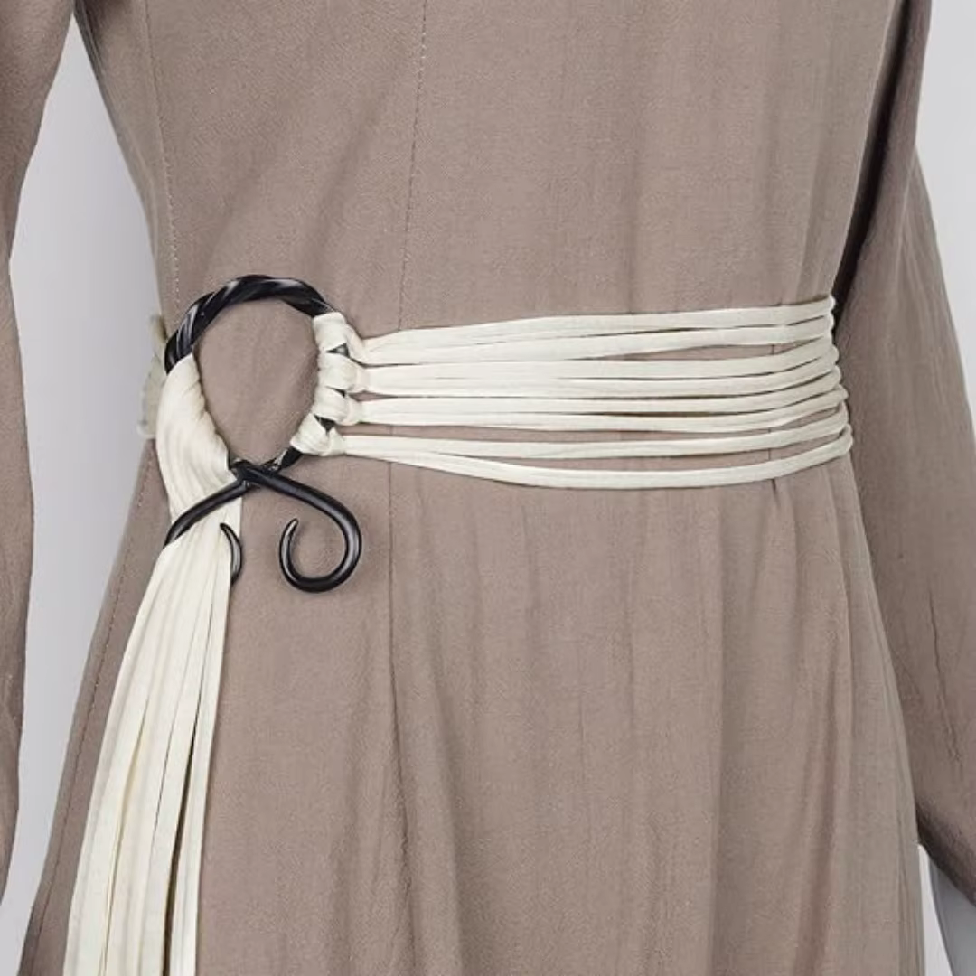 Ceinture Vintage à nœud en corde pour femmes