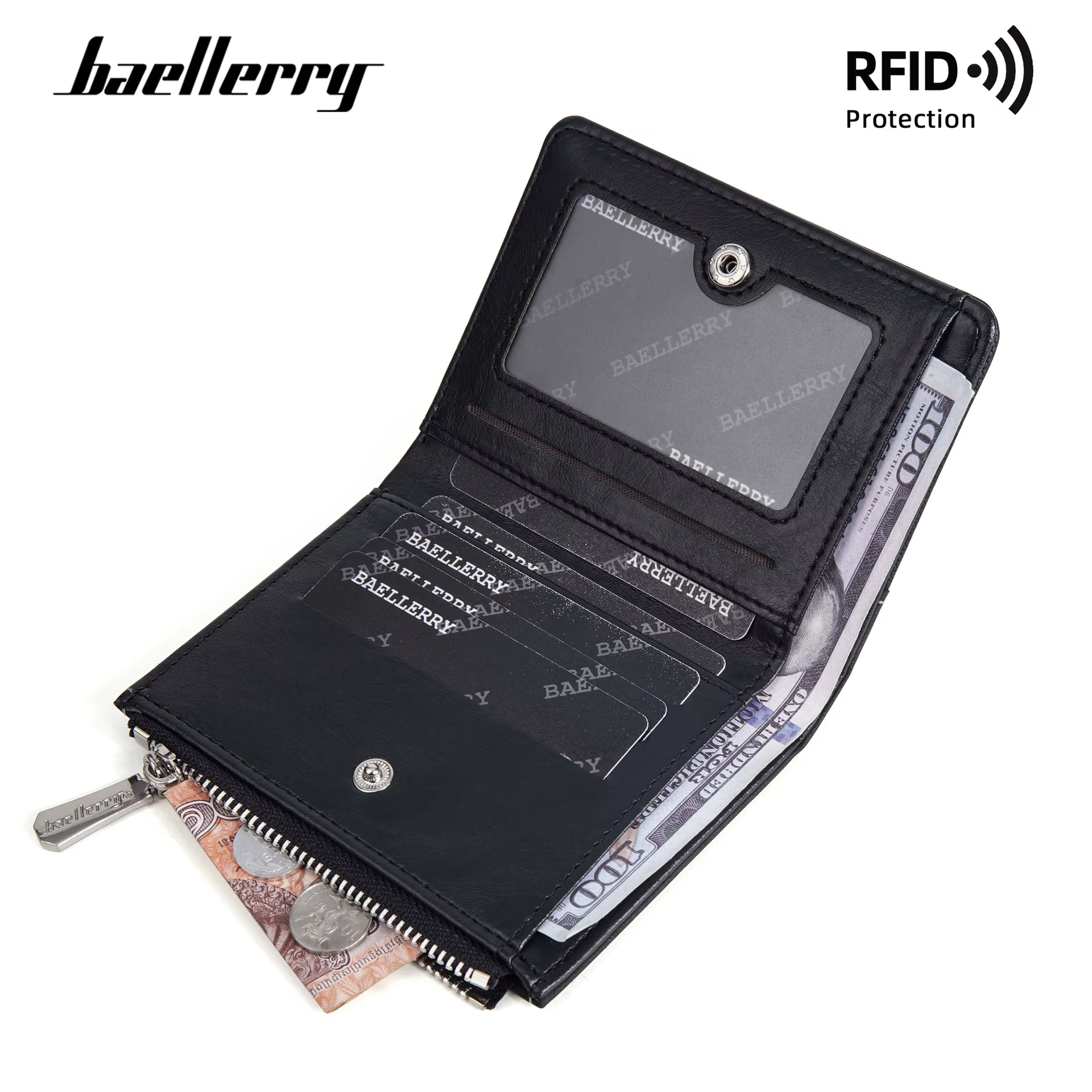 Portefeuille homme Baellerry avec blocage RFID