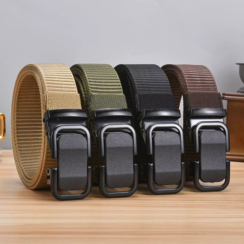 Nouvelle ceinture pour homme à la mode avec boucle automatique